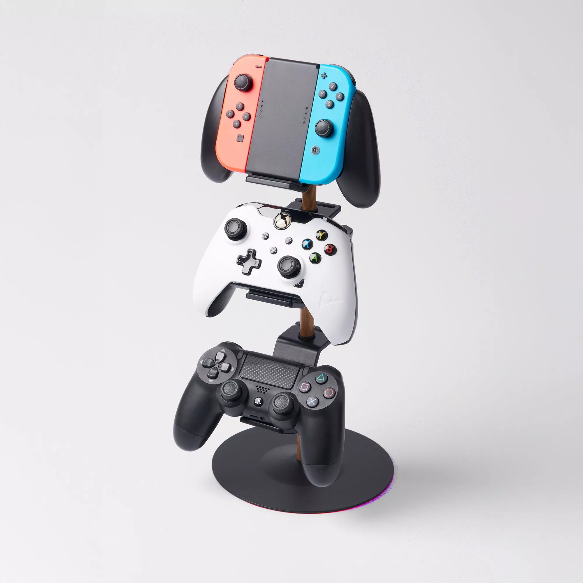 Controller Stand - Steel + Wood