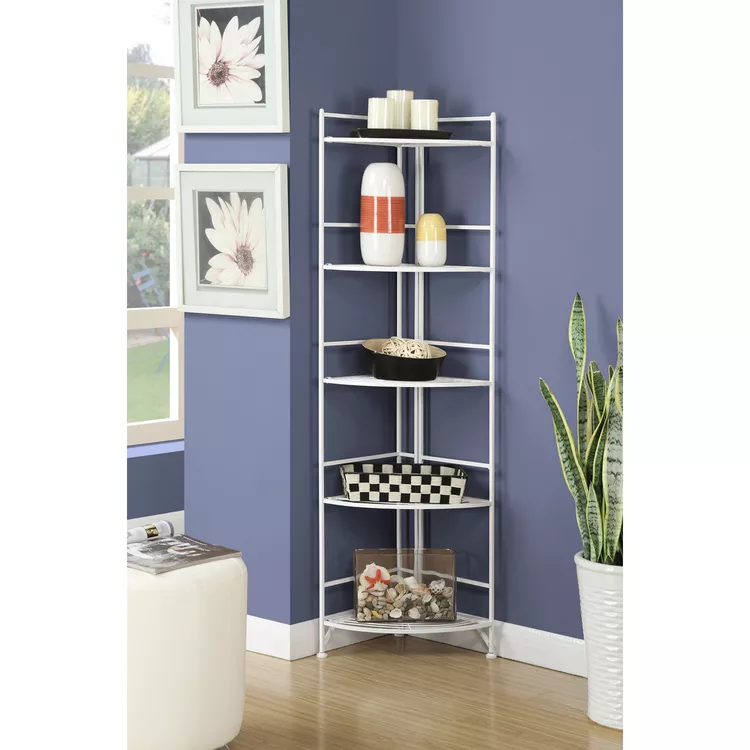 Convenience Concepts Metal Corner Shelf