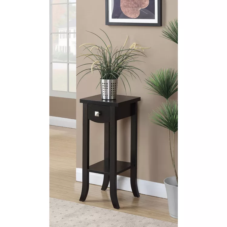 Convenience Concepts Newport Prism Medium Plant Stand