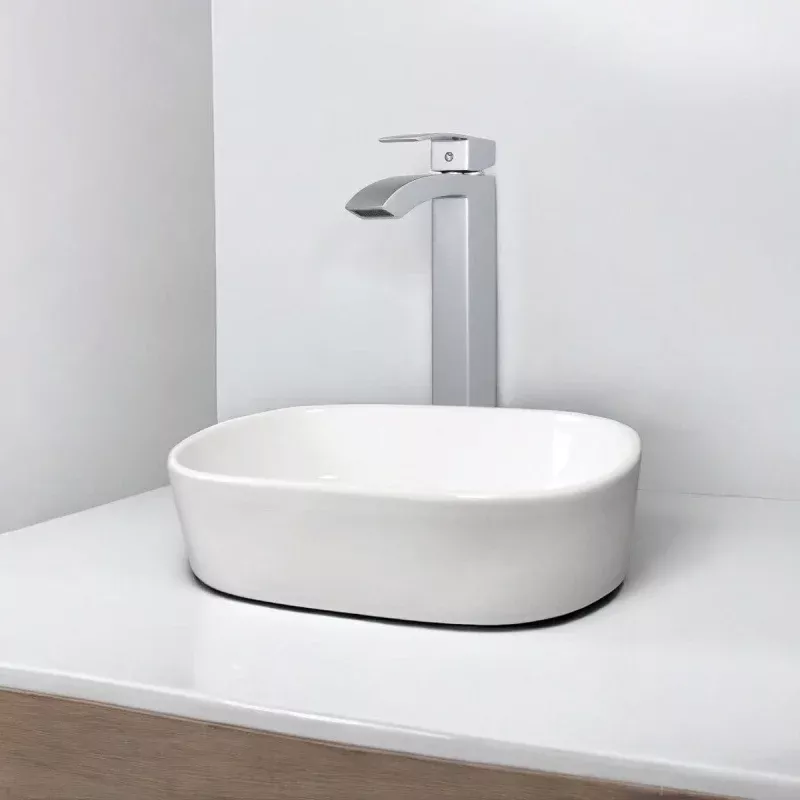 Cora Oval Vitreous China Vessel Sink
