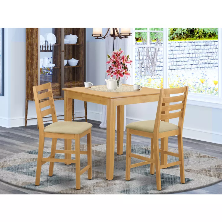 Counter Height Pub Set - Table And Counter Height Chairs