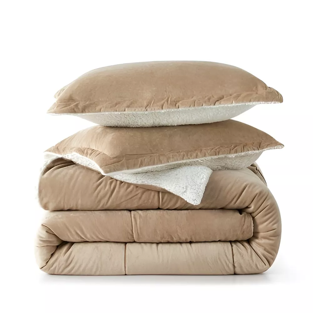 Cozy Reversible Comforter Set – Plush Microfiber Quilt for Year-Round Comfort