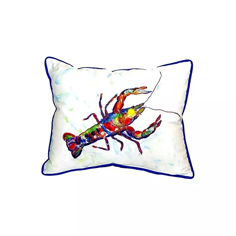 Crayfish Small Indoor/Outdoor Pillow 11x14