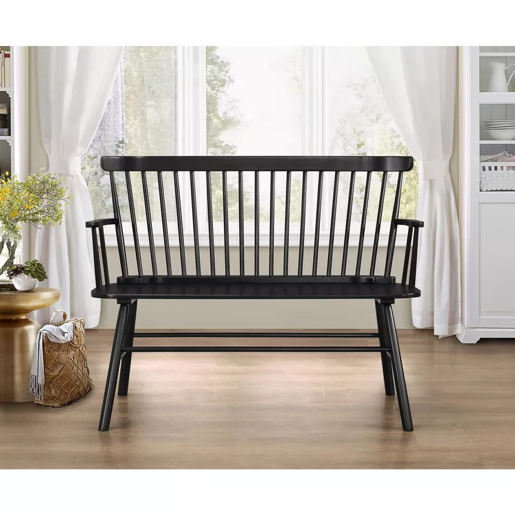 Crown Mark Jerimiah Spindleback Bench - Classic Home Accent