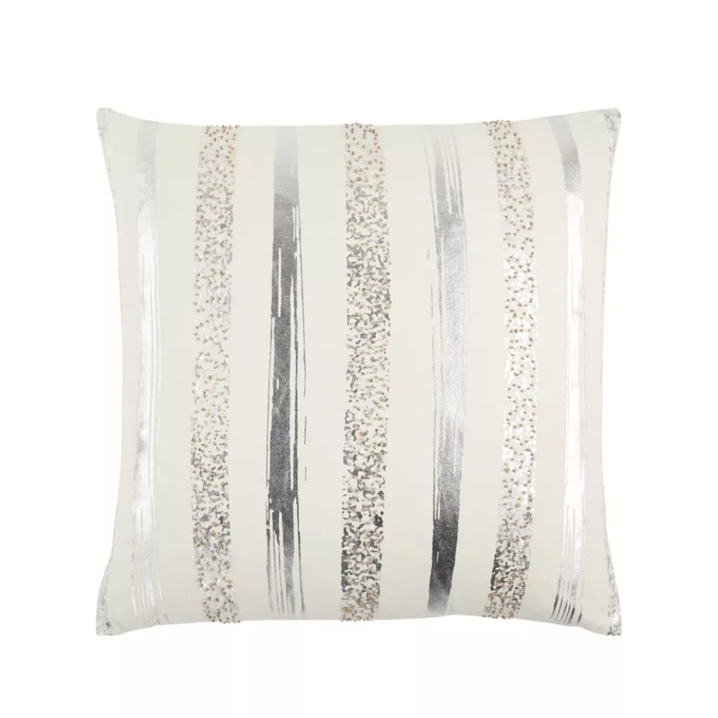 Decorative Solid Pearl Beaded Pillow – Soft Accent Cushion for Sofa, Bed, or Chair