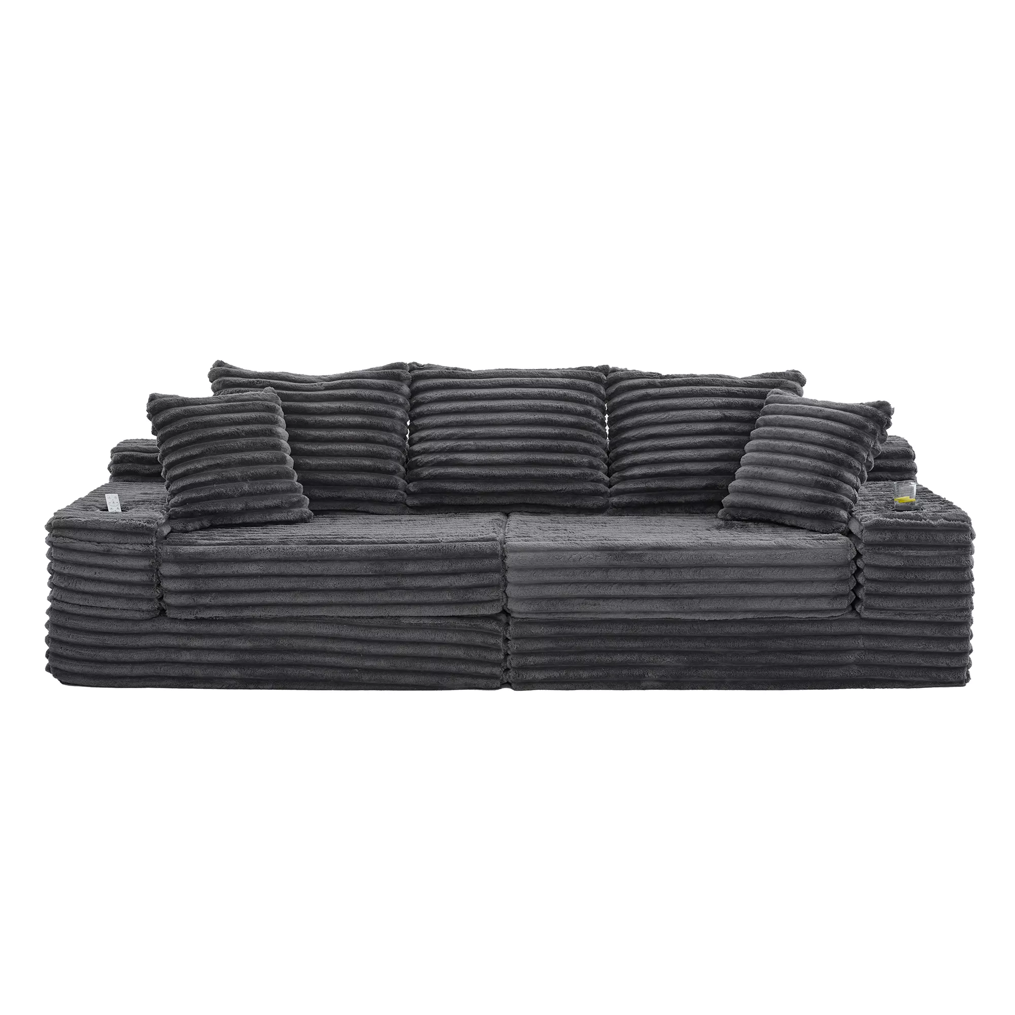 Deplur Corduroy Boneless Sofa