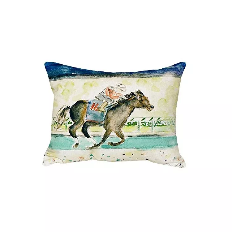 Derby Winner No Cord Pillow 16x20