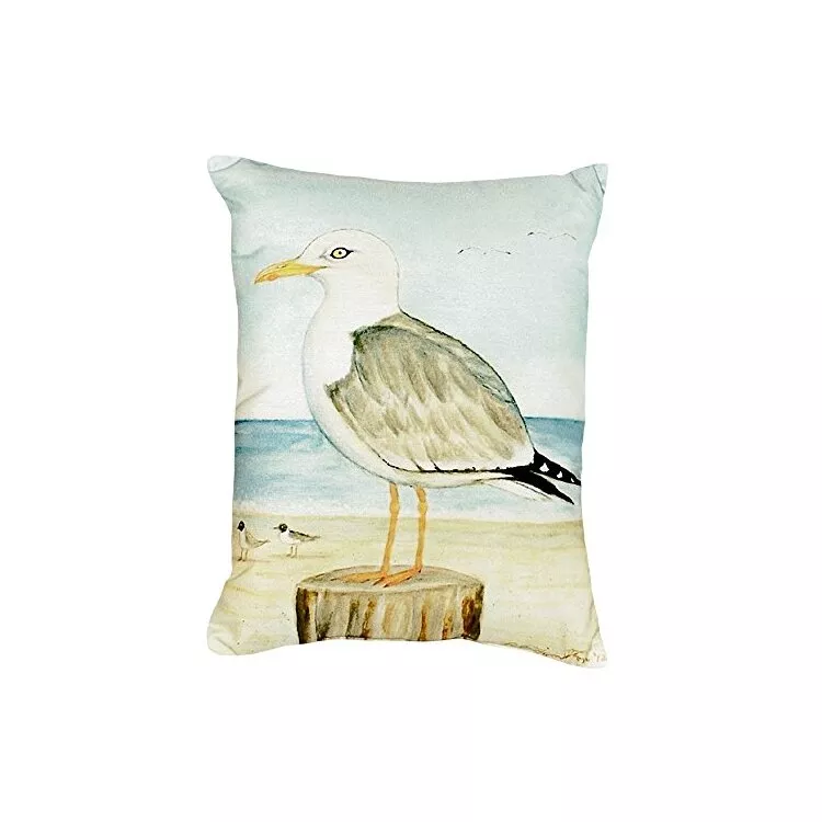 Dick's Seagull No Cord Pillow 16x20