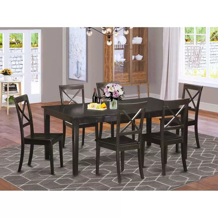 Dining Table Set - 6 Chairs - Modern Kitchen & Dining