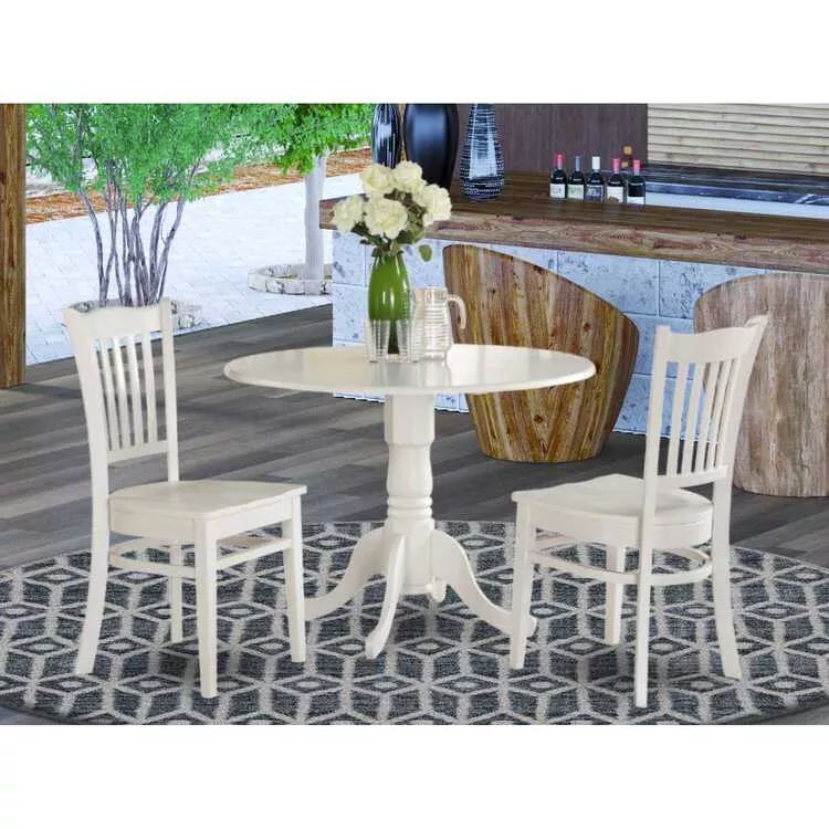 Dining Table Set - Kitchen & Dining Room - 4 Chairs