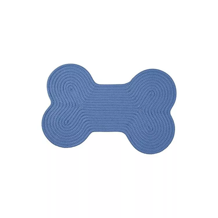 Dog Bone Solid - Blue Ice 18"x30"