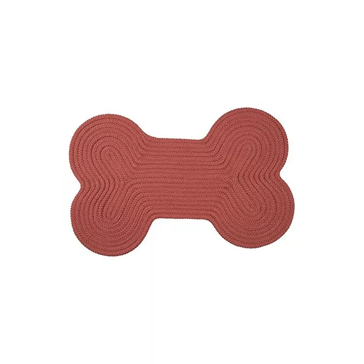 Dog Bone Solid - Terracotta 18"x30"