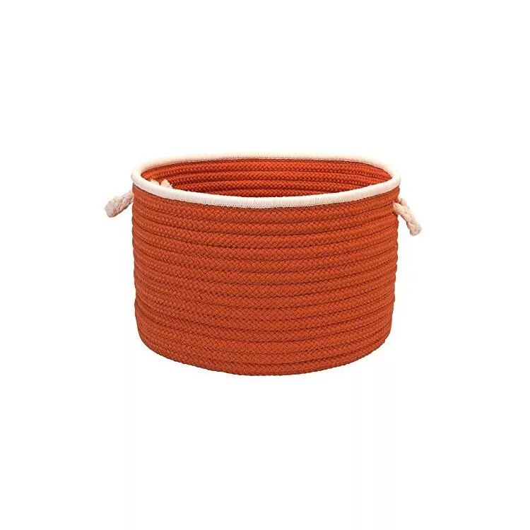 Doodle Edge Storage - Orange 18"x12" Storage Basket