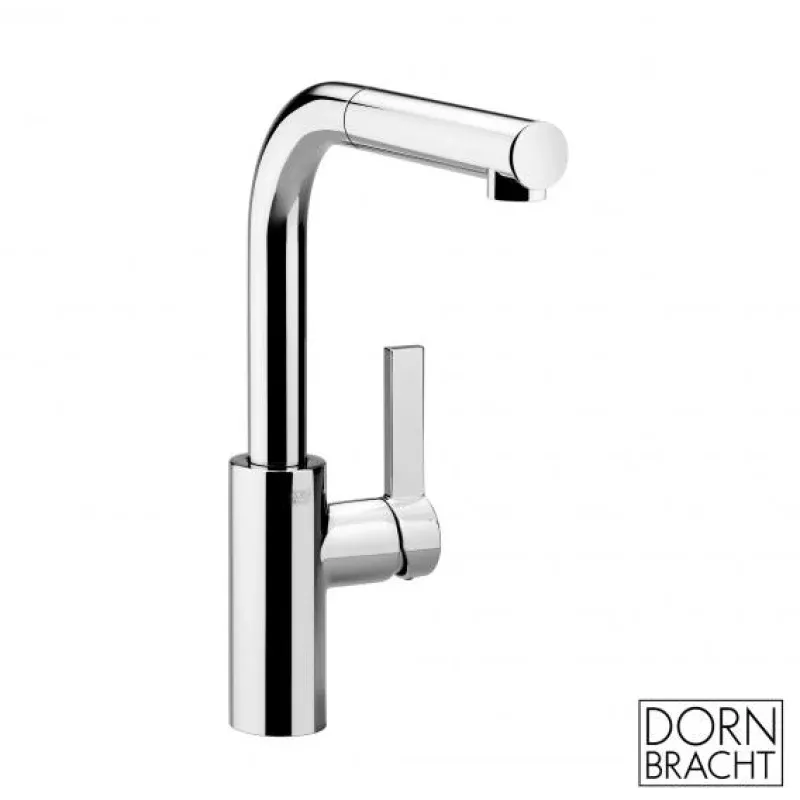 Dornbracht Elio single-lever kitchen mixer tap, with pull-out spout