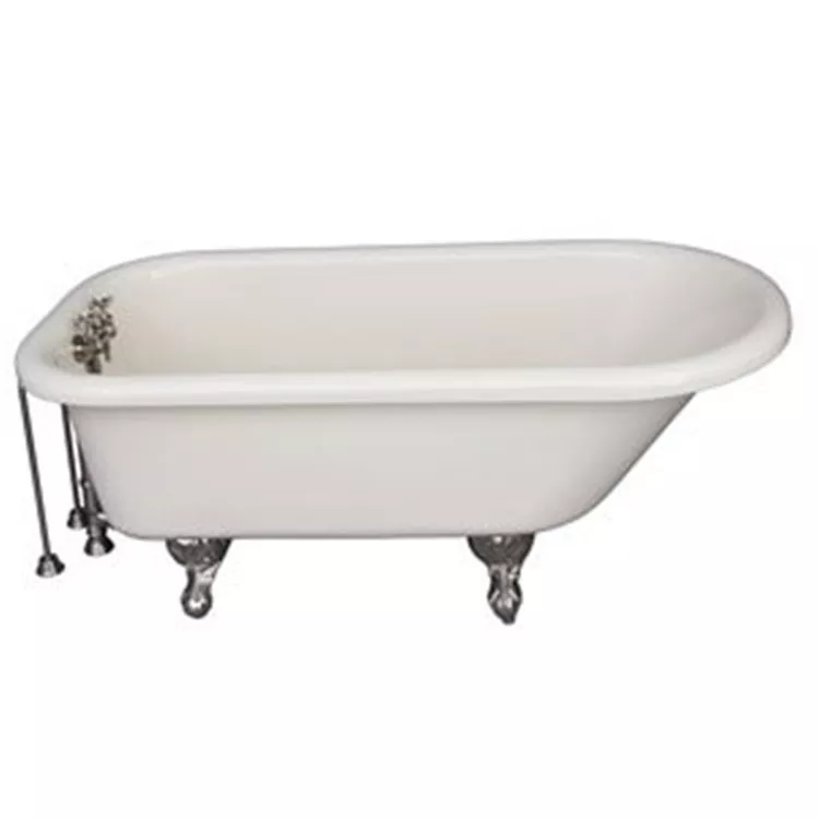 Double Acrylic Roll Top Tub 60 Kit - Barclay Products