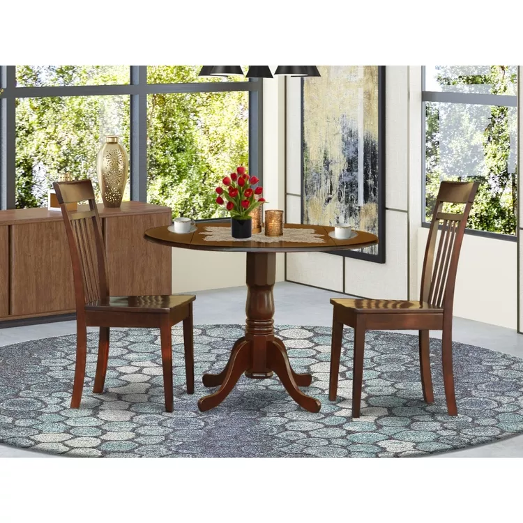 Dropleaf Dining Set - Kitchen Table & Chairs for 2-4