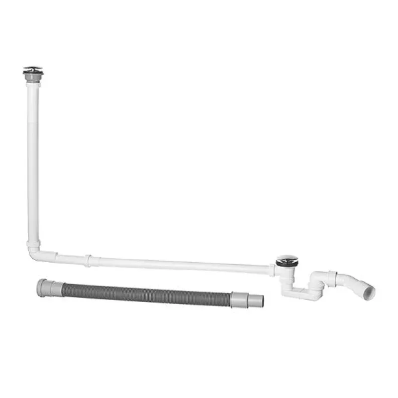 Duravit Blue Moon special waste and overflow set
