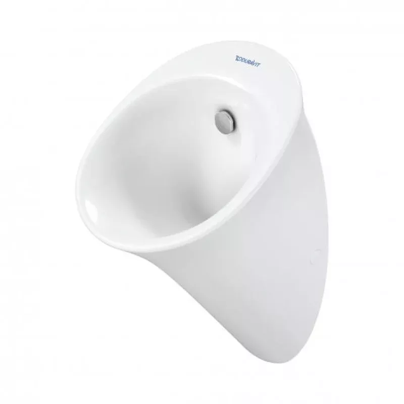 Duravit White Tulip urinal, rimless, rear supply