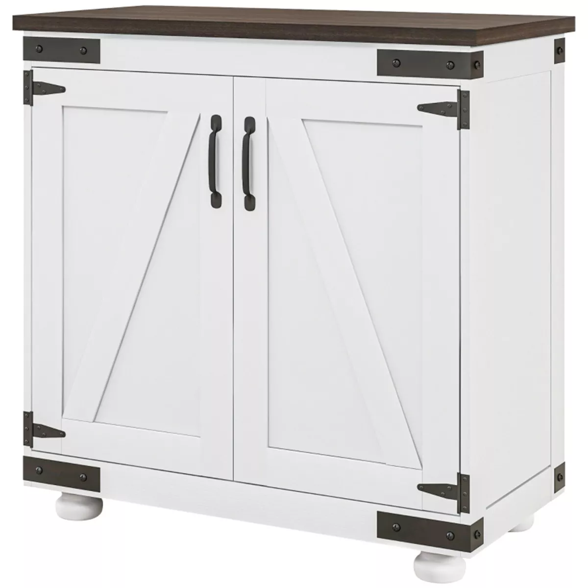 Elegant Kitchen Sideboard with Storage and Counter Space for Dining Room or Kitchen