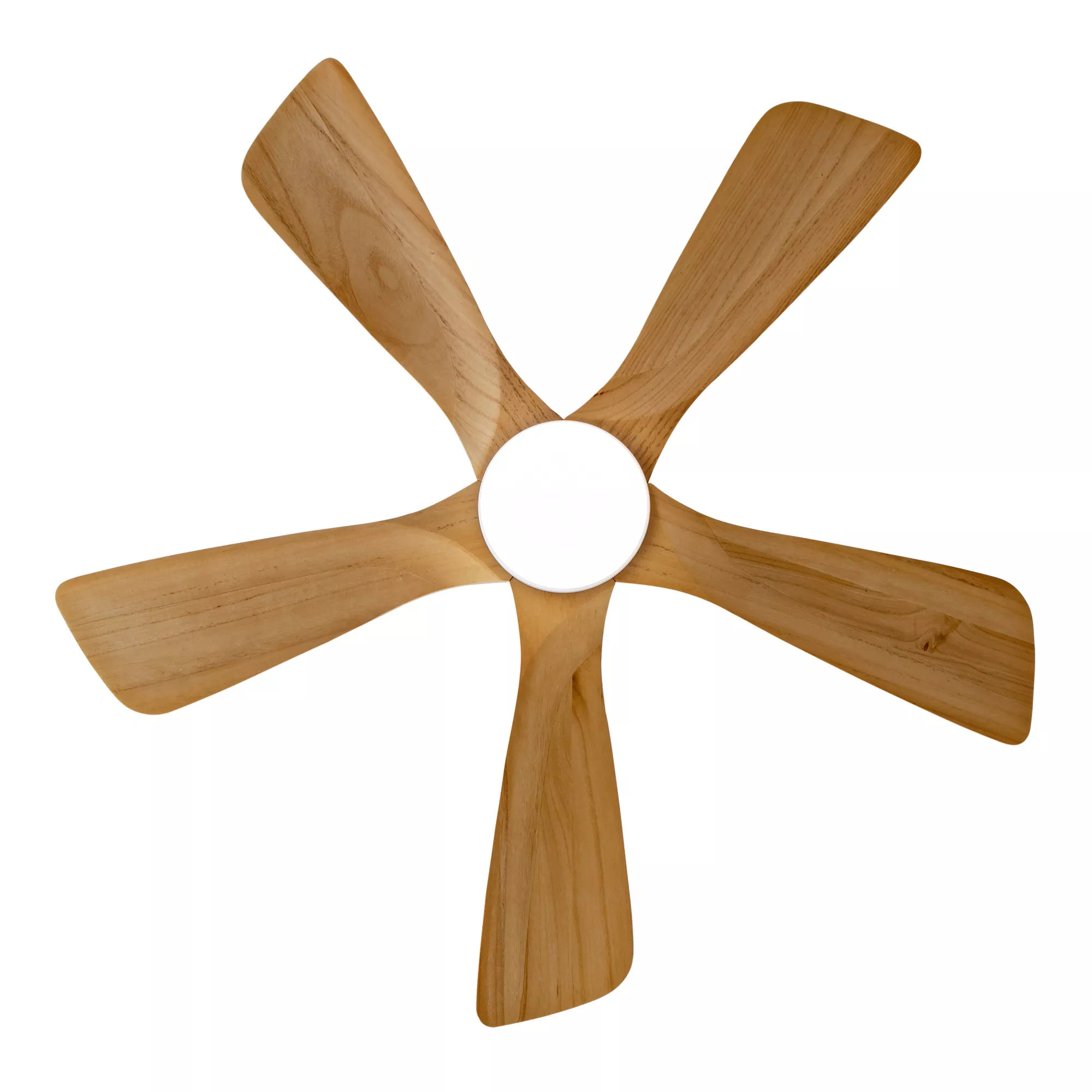 ELEMENT ACE Low Profile Bladeless Ceiling Fan with Integrated Light Kit and Remote Control for Modern Home Cooling