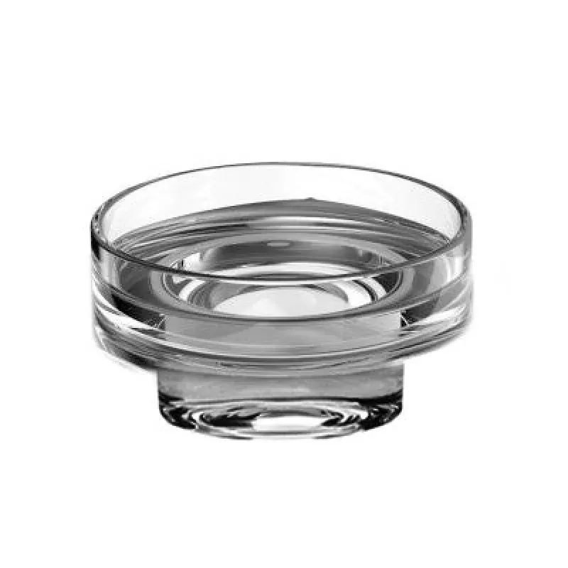 Emco Art soap dish, clear