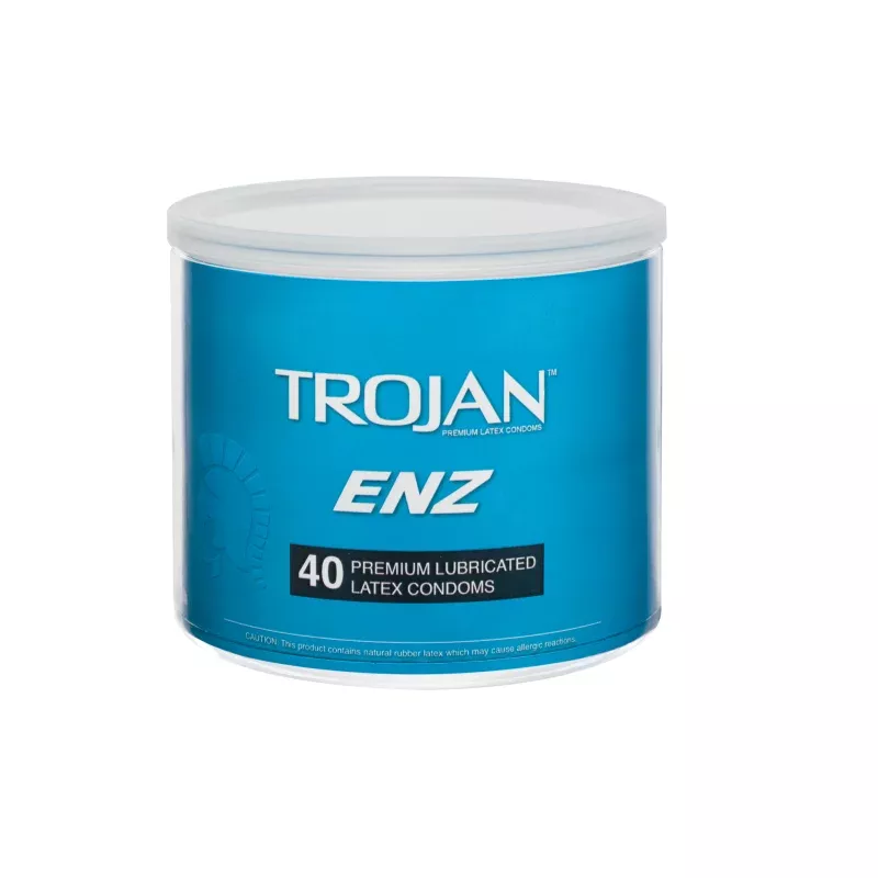 Enz Condoms Lubricated Display Bowl-40Pack