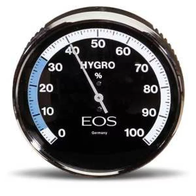 EOS Hygrometer Round Sauna Hygrometer, Wall-Mount 14-946036