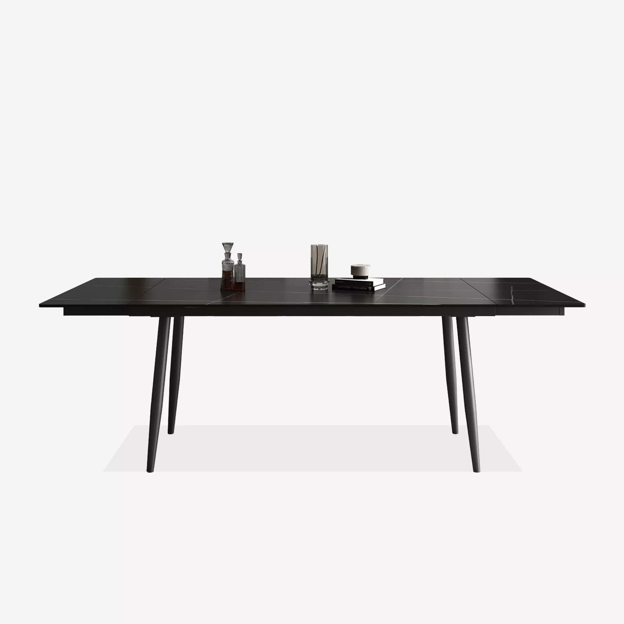 Extendable dining table, seats 6–10, 62–94"