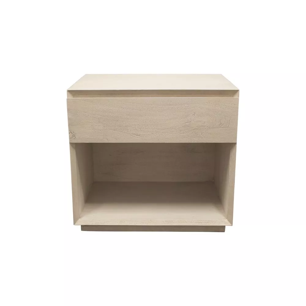 Flagstaff 1-Drawer Nightstandin Stone Natural
