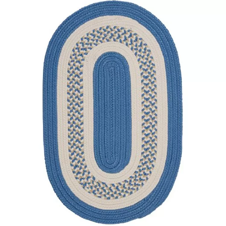 Flowers Bay - Blue 4' round
