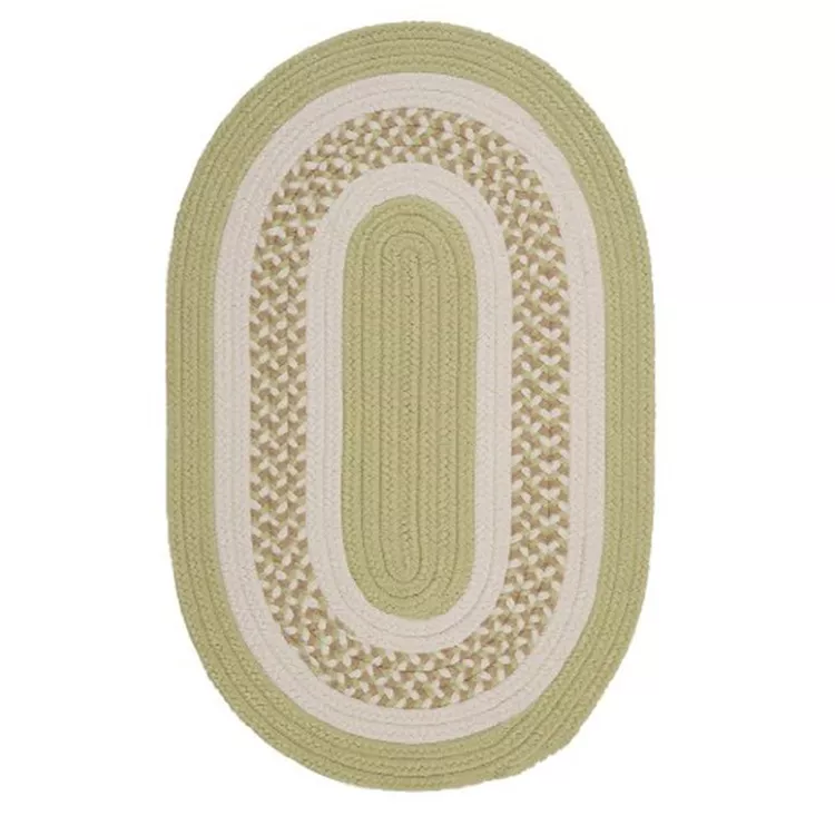 Flowers Bay - Light Green sample swatch
