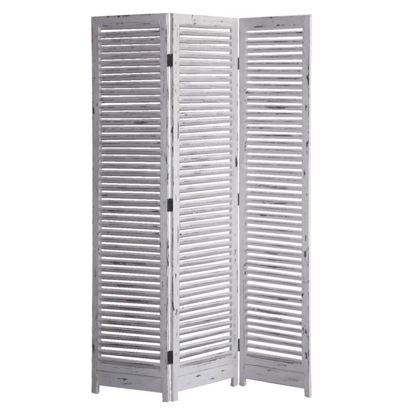 Folding Three-Panel Room Divider for Privacy and Stylish Space Separation