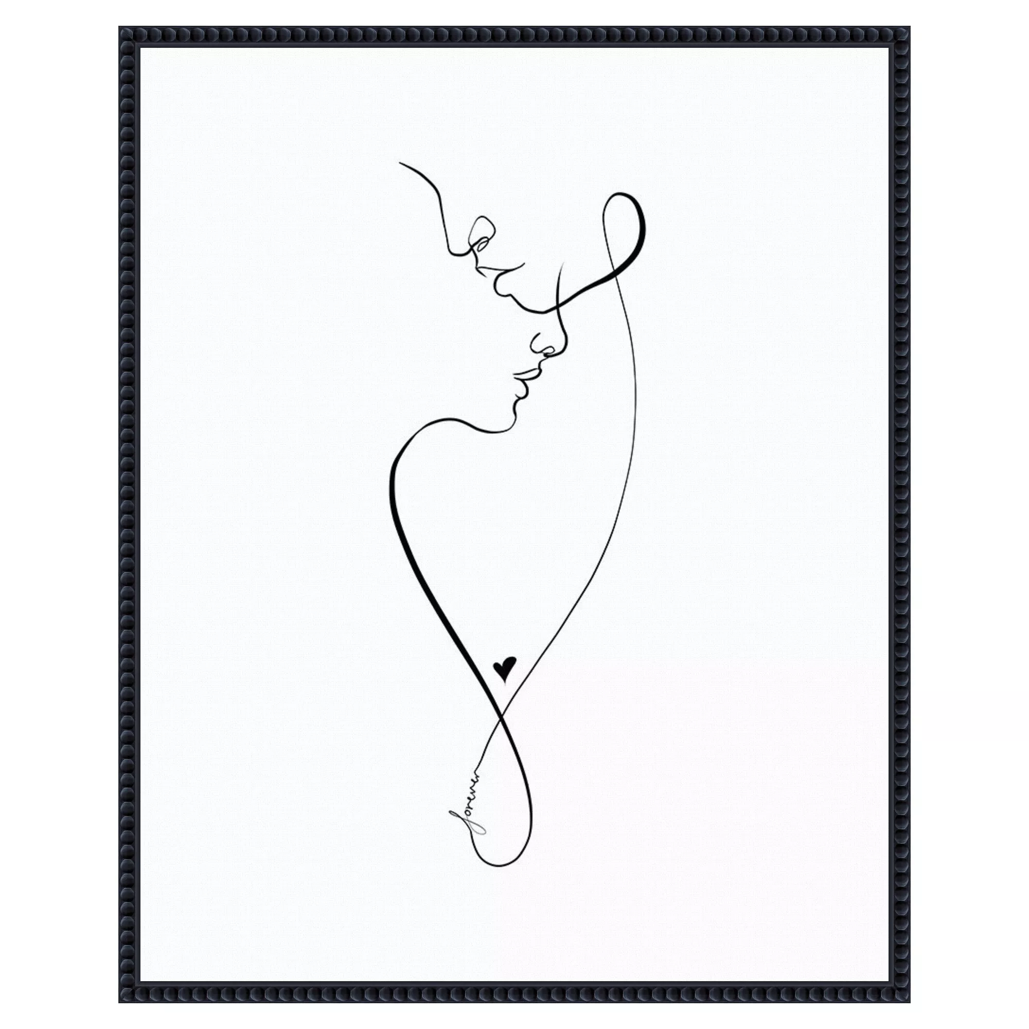 Forever by Isabella Karolewicz Framed Canvas Wall Art