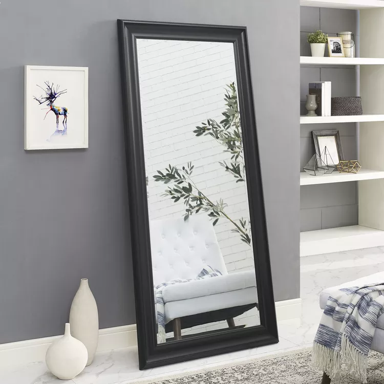 Framed Full Length Floor Mirror.