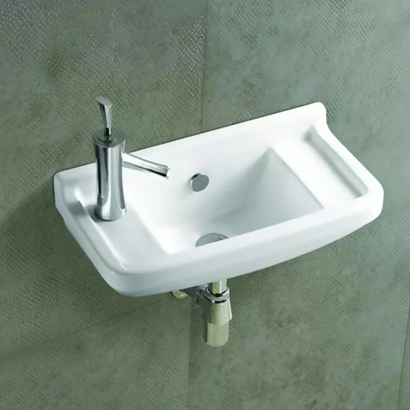Gaho Vitreous China Wall-Mount Bathroom Sink