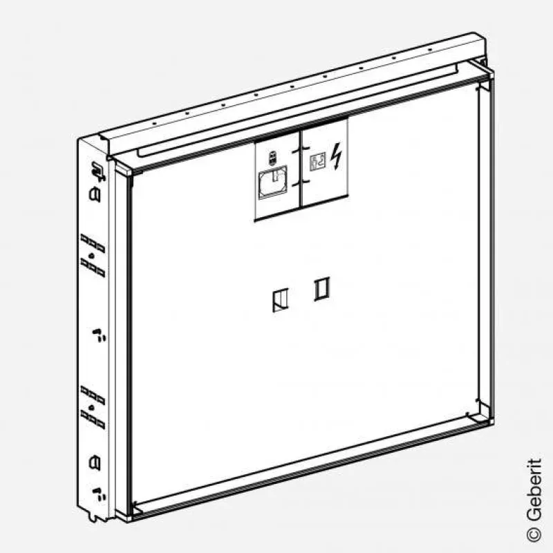Geberit Gis Installation Box For One Mirror Cabinet
