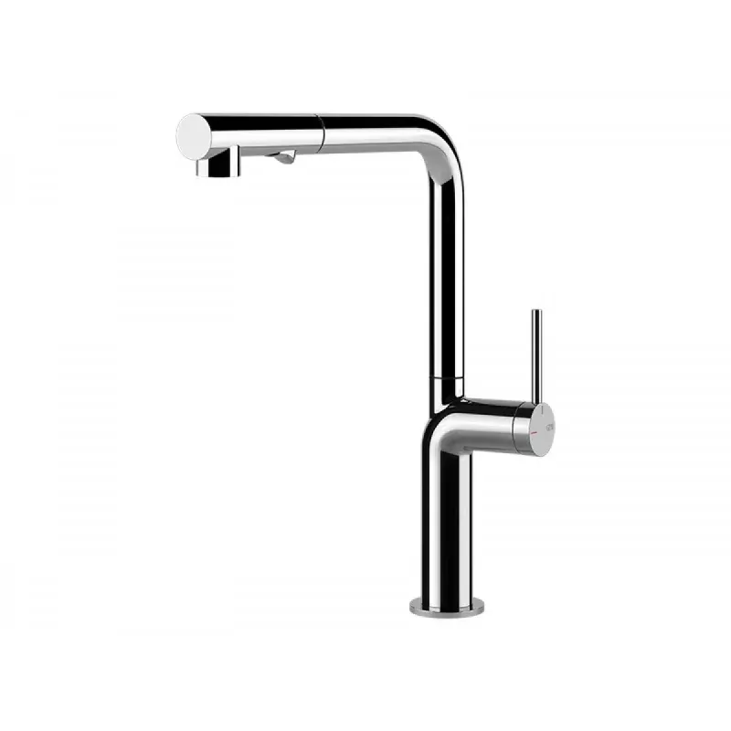 Gessi Stelo kitchen tap with pull out handshower 60311