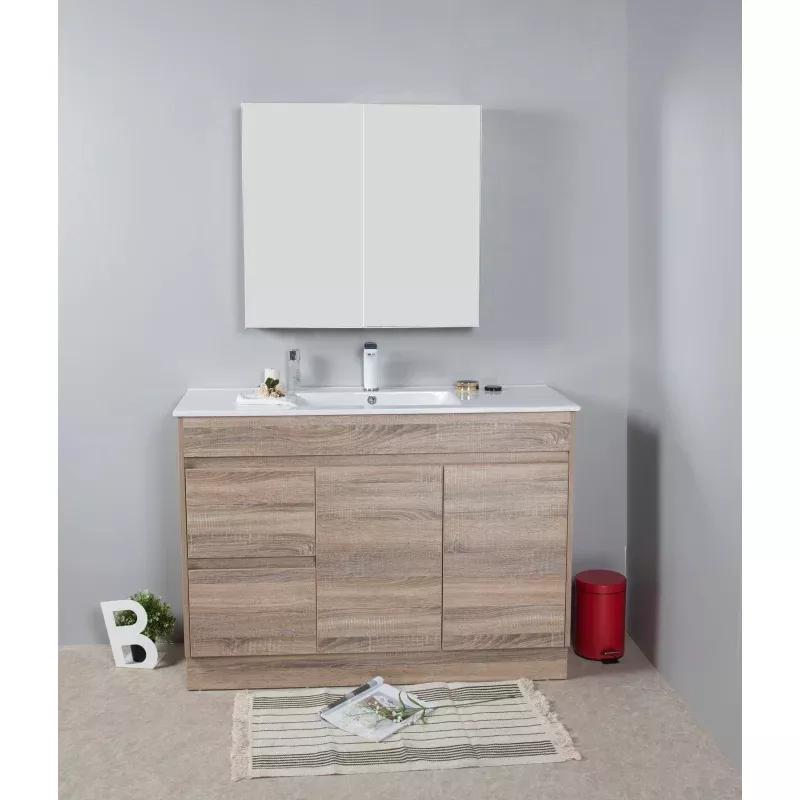 Grace 1200mm Freestanding Timber look Bathroom Vanity