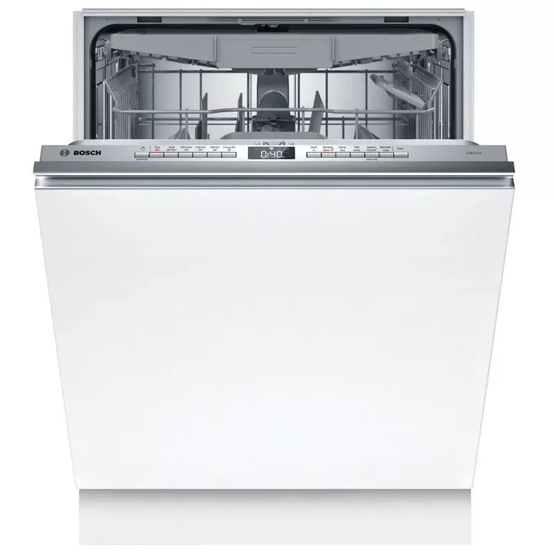 GRADE A2 - Bosch Series 4 Integrated Dishwasher - Smart C-rated Silver control panel