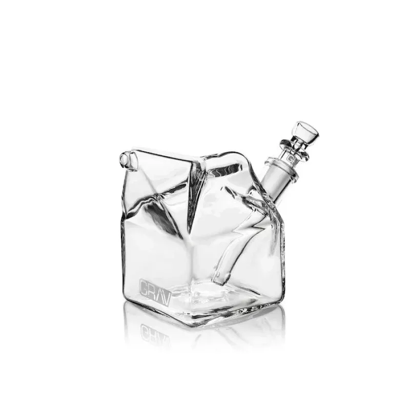 GRAV Milk Carton Bubbler
