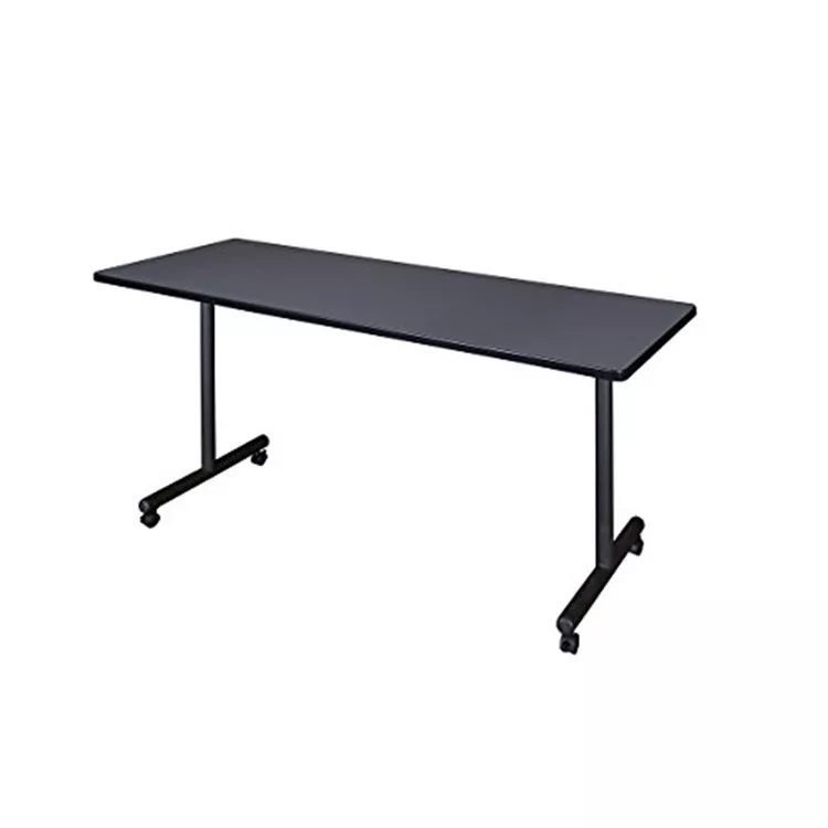 Grey 72 x 24 Mobile Training Tables for Work and Home Use - Regency Seating