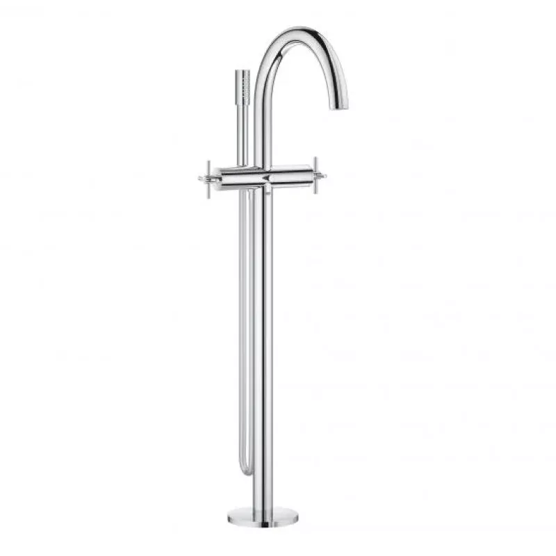Grohe Atrio floorstanding two handle bath mixer chrome