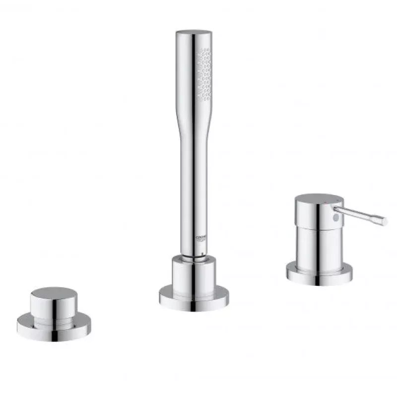 Grohe Essence three hole single lever bath combination