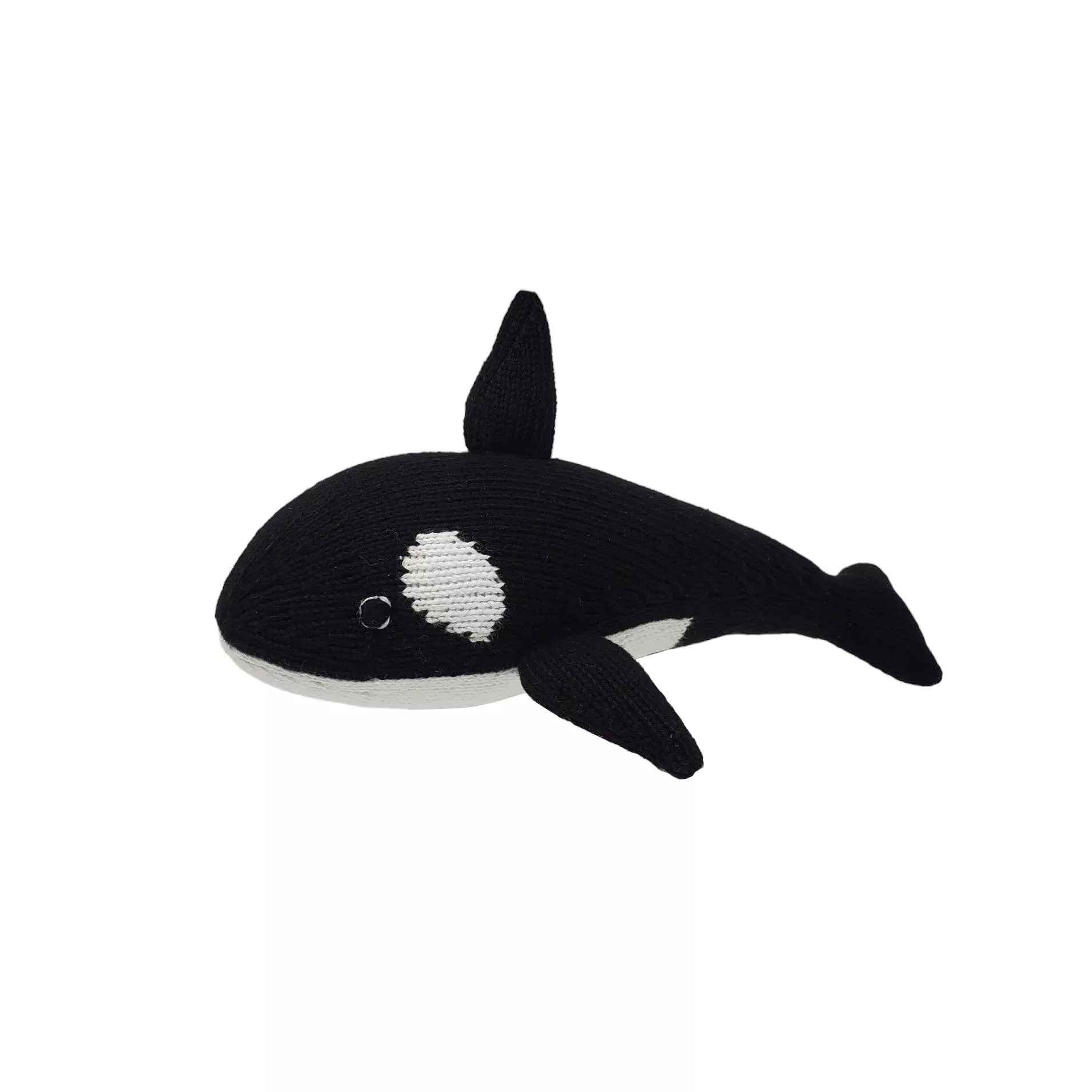 Handmade Knit Orca