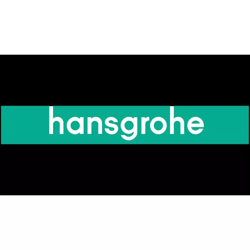Hansgrohe RainDrain Match shower channel trim set with height adjustable frame