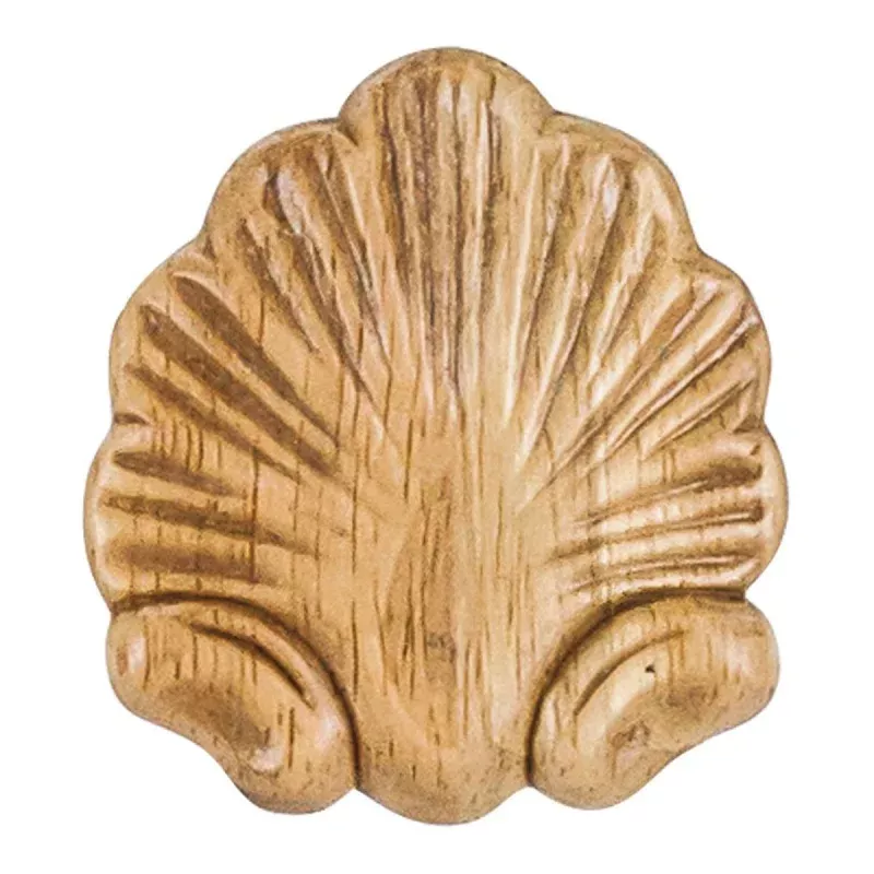 Hardware Resources 2-1/2" x 5/16" x 2-3/4" Pressed Shell Applique
