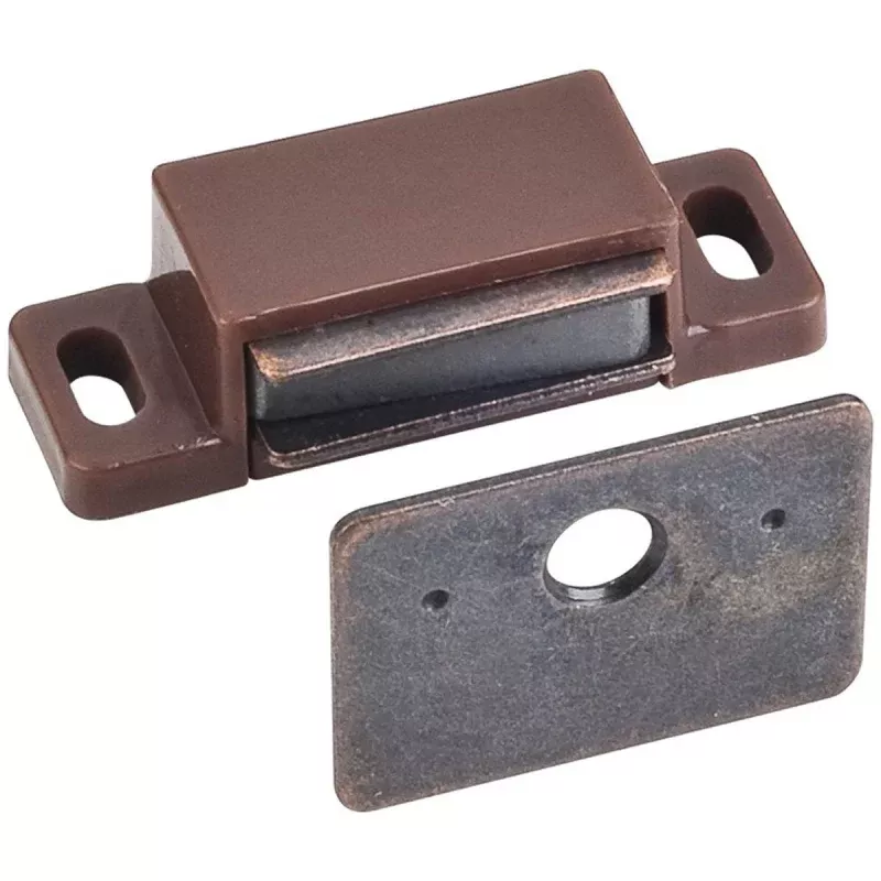 Hardware Resources 8 lb Brown Single Magnetic Catch Polybagged
