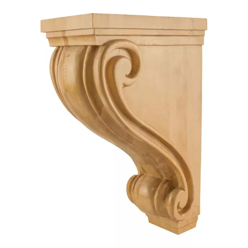 Hardware Resources 9-1/2" x 16" x 24" Scrolled Corbel