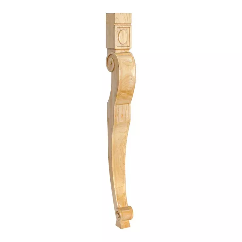 Hardware Resources Hard Maple Baroque Leg