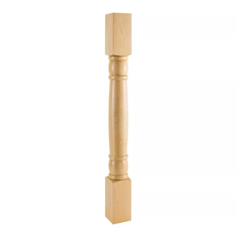 Hardware Resources Rubberwood Doric Wood Post